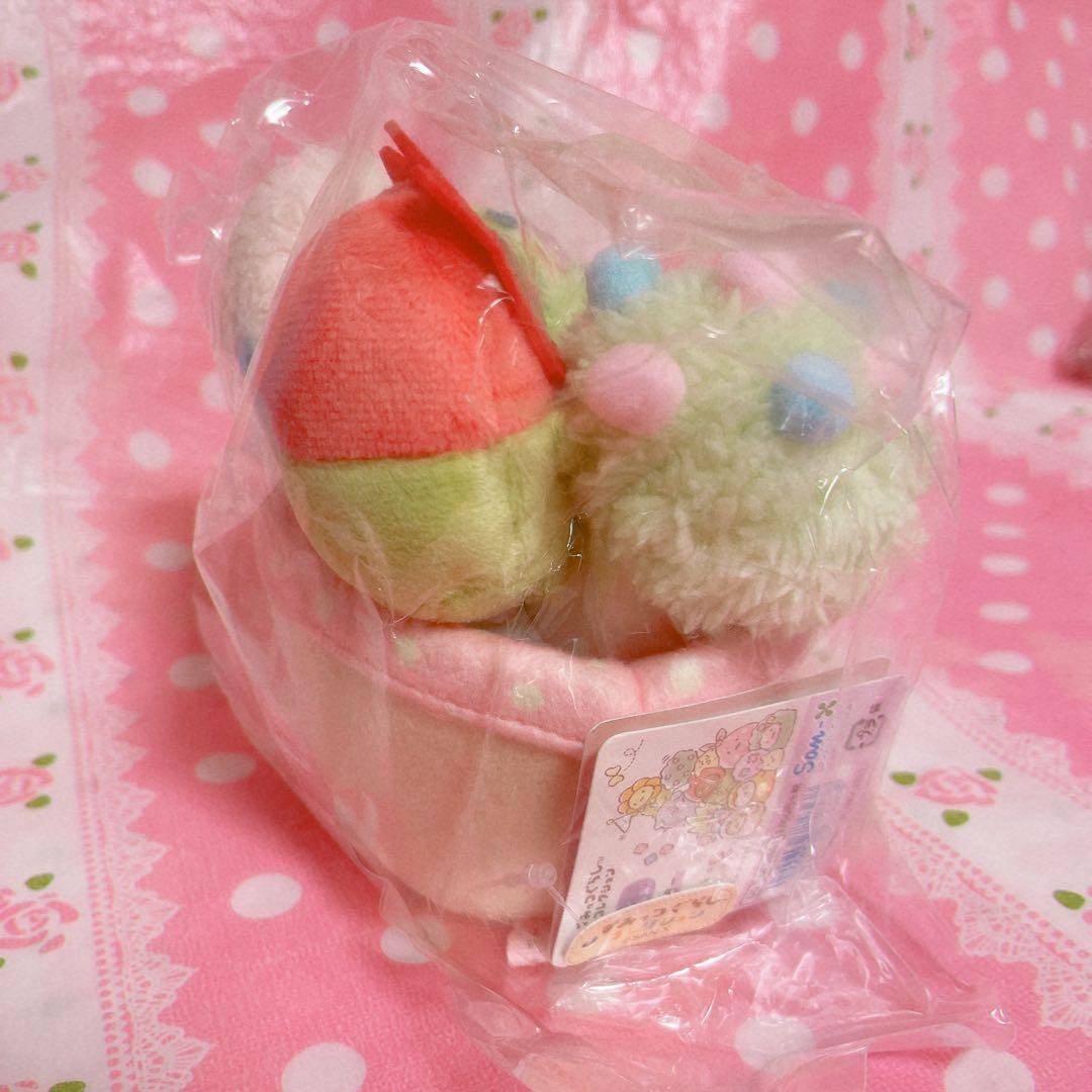 【未開封】みにっコとあそぼ プランター フラワーワゴン とかげ てのりぬいぐるみ