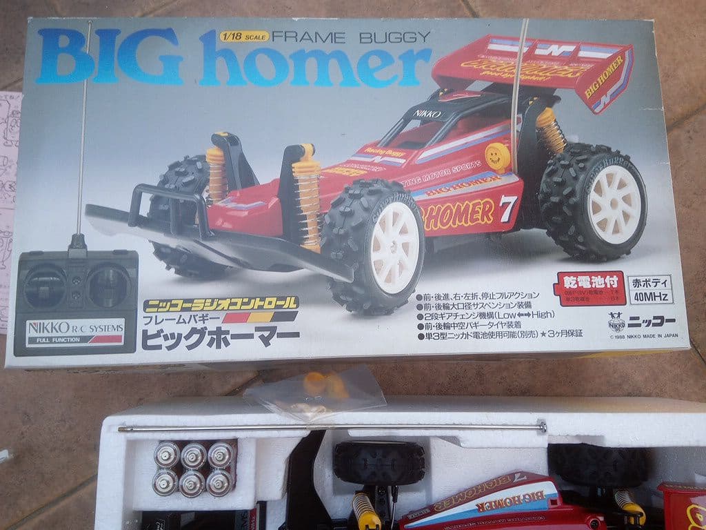 ニッコー　ビッグホーマー　フレームバギー　ラジコン　昭和