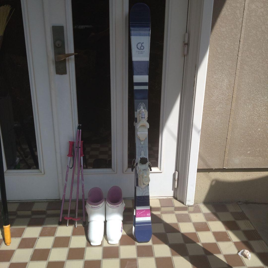 スキー板　COSMIC SURF KIARA×142cm