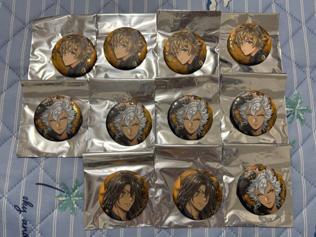 ツイステ ブレイジングジュエル 缶バッジ まとめ売り
