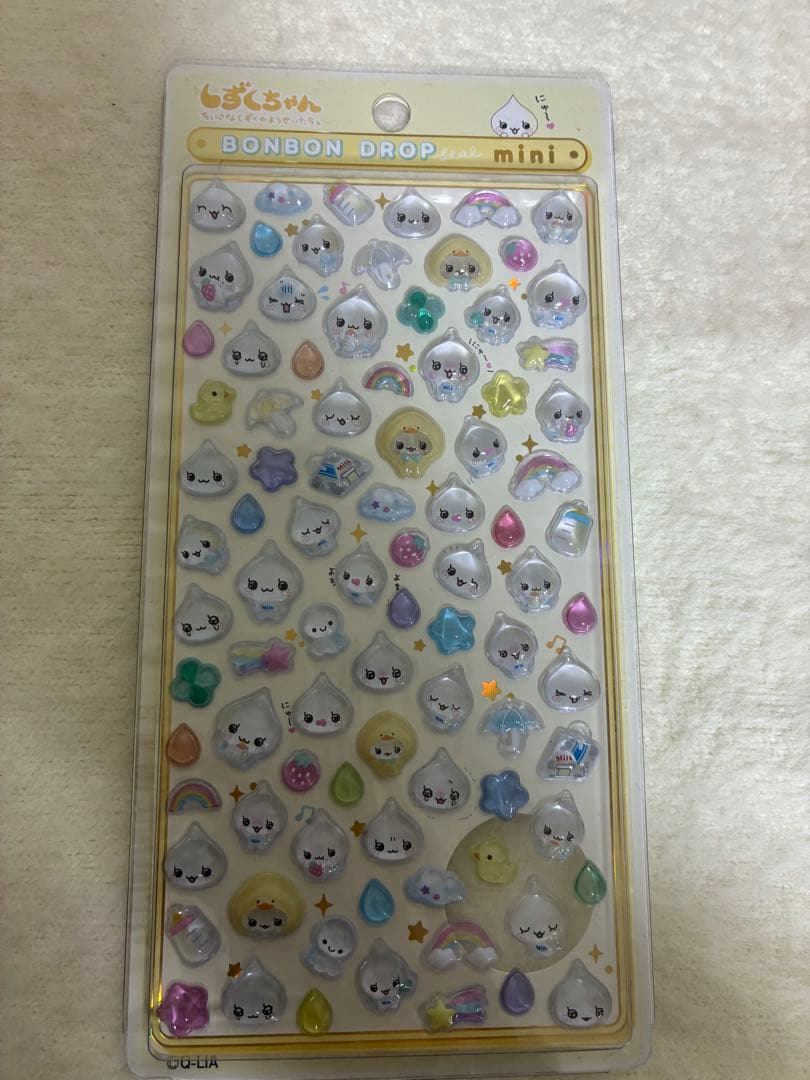 【正規品】ボンボンドロップミニ サンリオ＋しずくちゃん＋サンリオステッカー付き