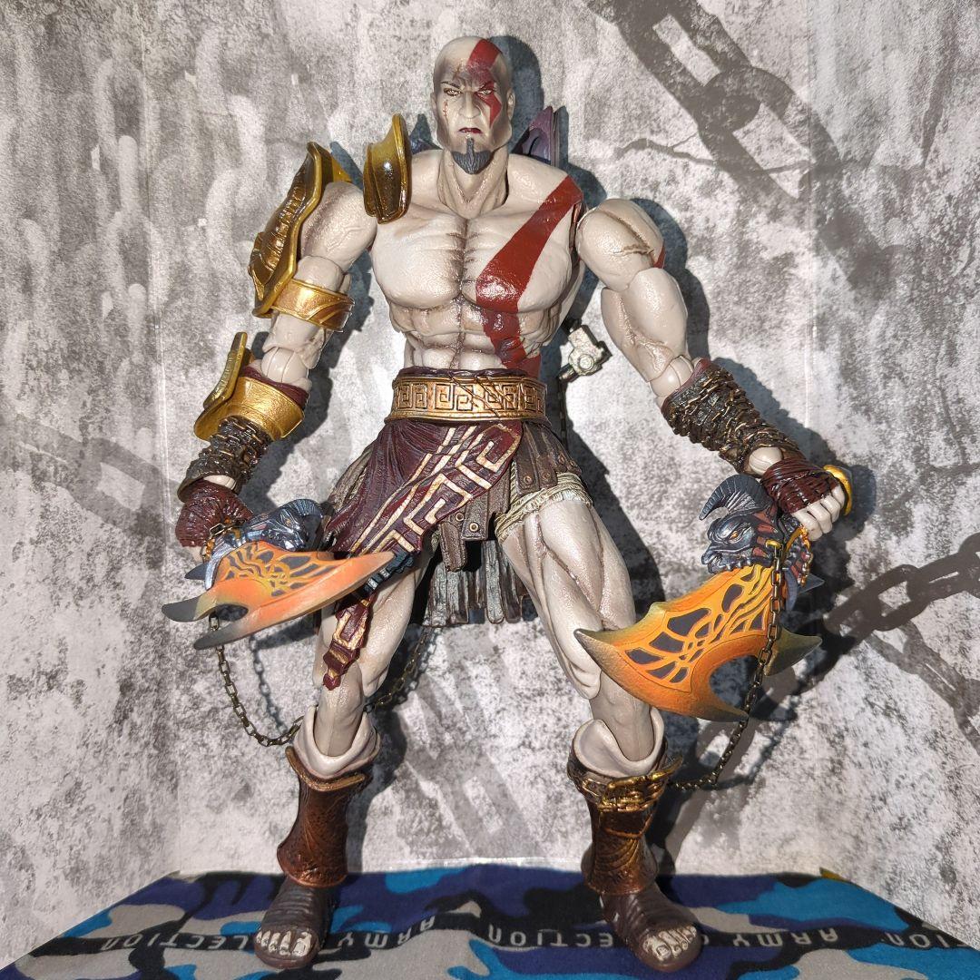 PLAY ARTS改 ゴッドオブウォー/クレイトス 【中古• 付属品欠品•箱無】