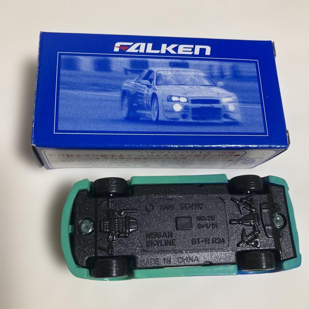 トミカFALKEN SKYLINE GT-R N1R34
