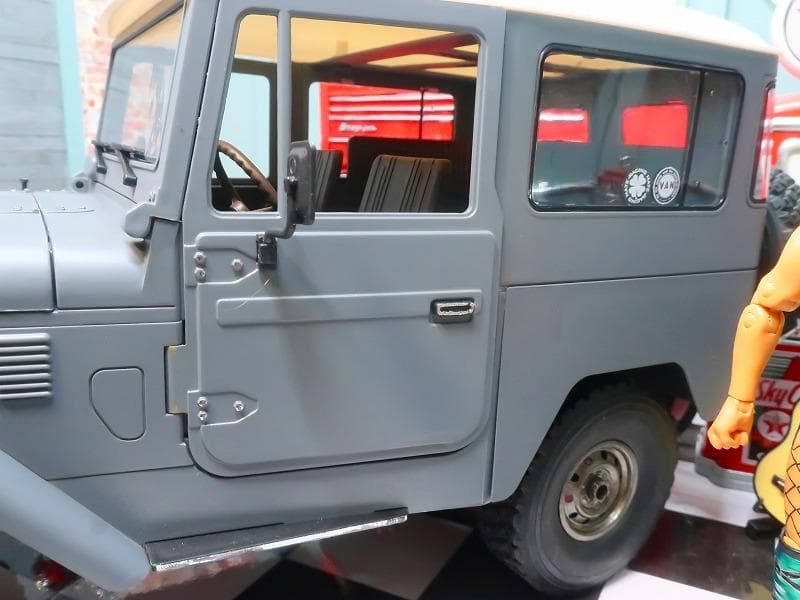 ランクル40 ランドクルーザー BJ40風 カスタム RC クローラー ラジコン