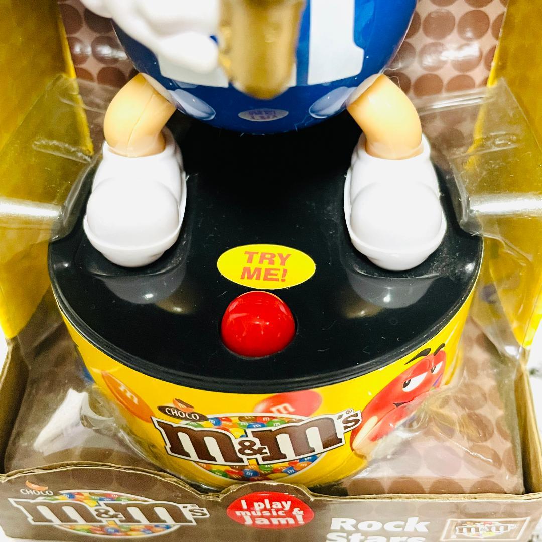 【新品電池入】m&m’s　サウンドフィギュア　ロックスター　3体セット　音楽あり