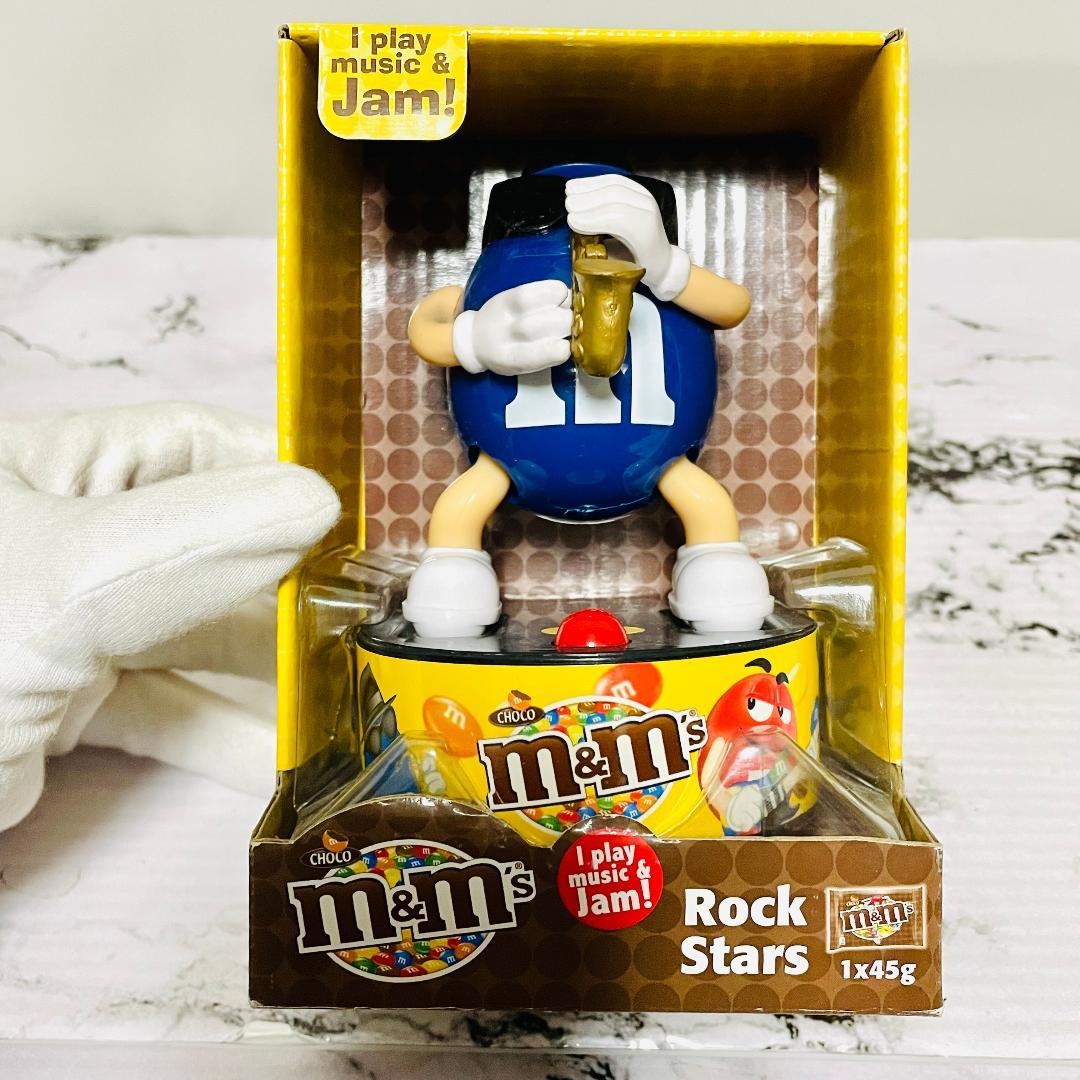 【新品電池入】m&m’s　サウンドフィギュア　ロックスター　3体セット　音楽あり