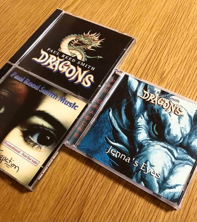 廃盤☆ PRS ポールリードスミス氏率いる伝説のバンドDRAGONS CDセット