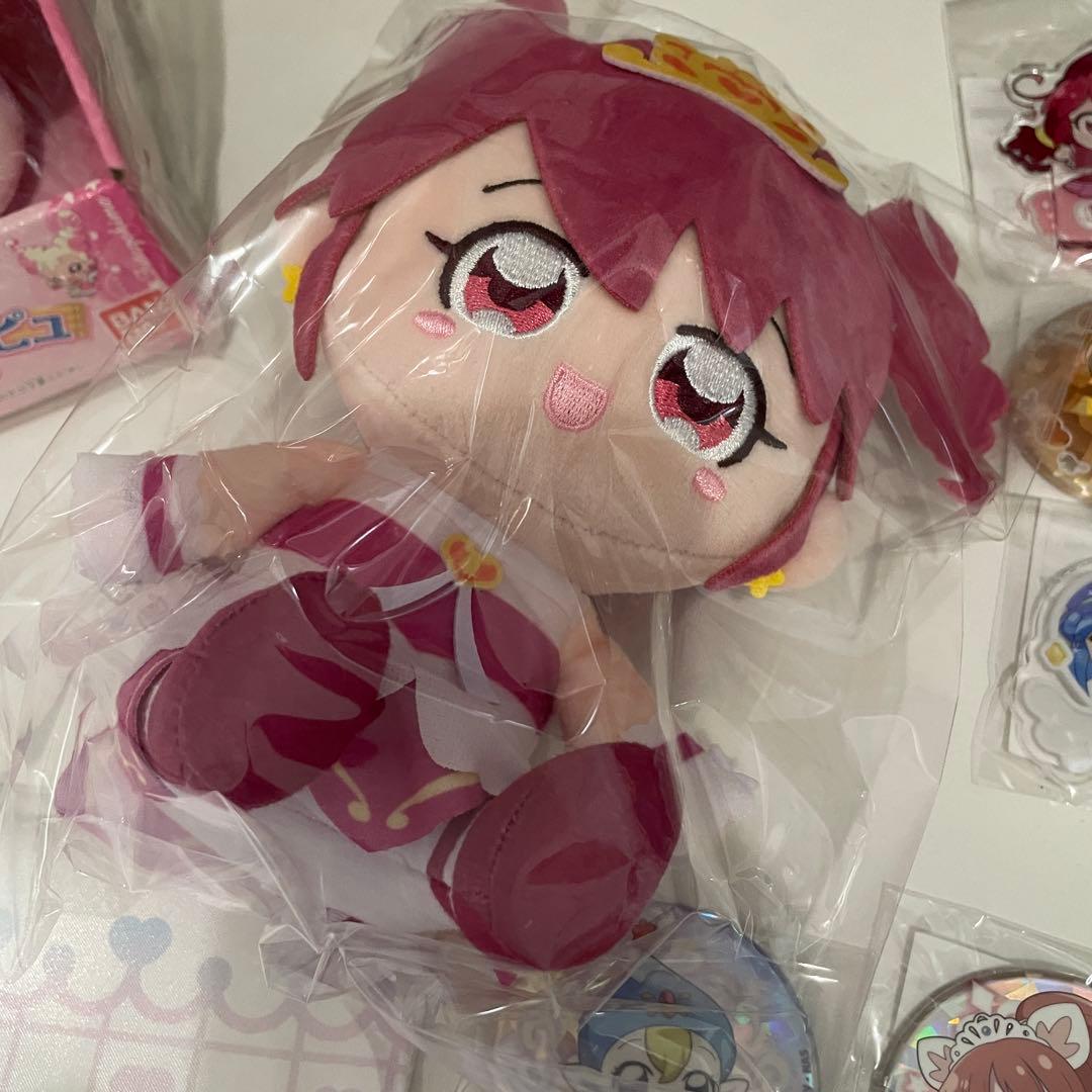 ふしぎ星のふたご姫　楽天コレクション 缶バッジ ぬいぐるみ 当時品