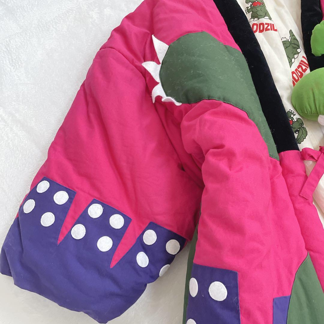 GODZILLA　ゴジラ　はんてん　半纏　中綿入りどてら　防寒　希少