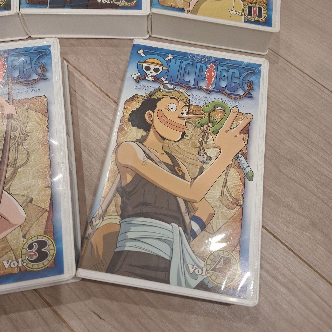 ★ワンピース★ONEPIECE★VOL.3★4★9★10★11★VHS5個セット