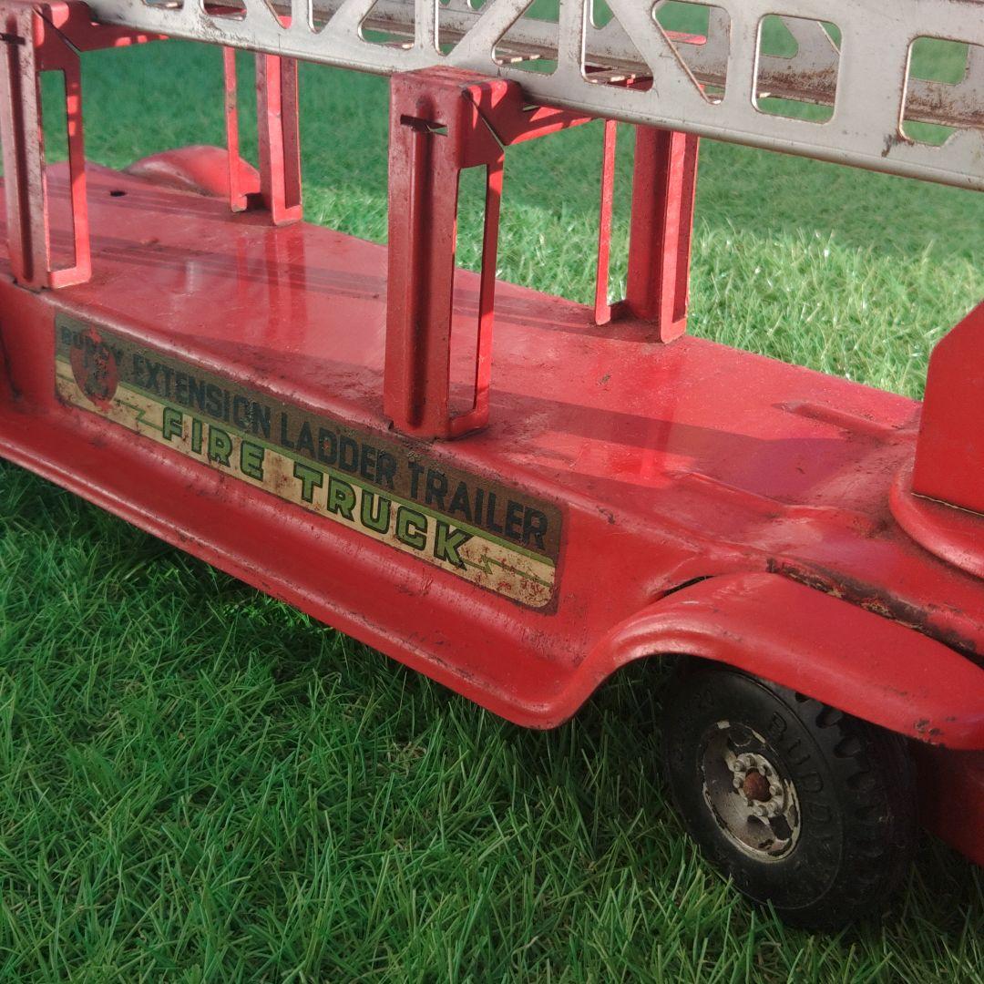 ⭕2日間限定セール‼️ブリキおもちゃ❇️ブリキ 消防車 ⭐ヴィンテージ⭐USA