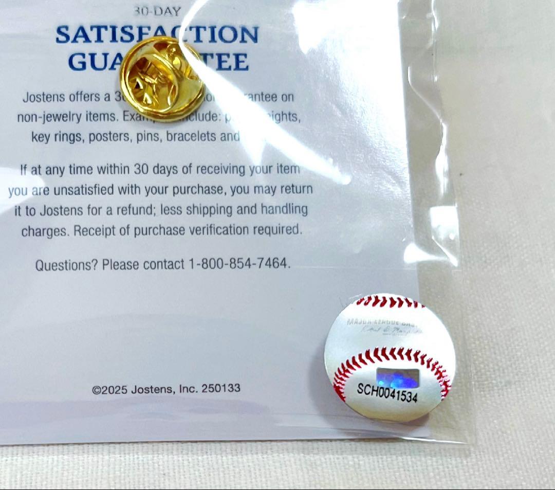 MLB公式 認定品 2024ドジャース ラペルピンバッジワールドシリーズ優勝記念