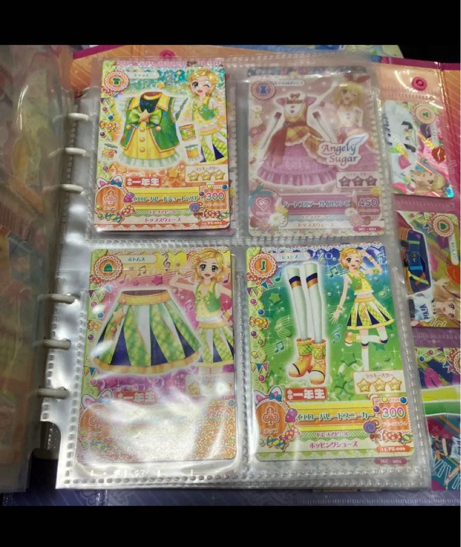 アイカツカード クリアファイル カードファイル バインダー カバン