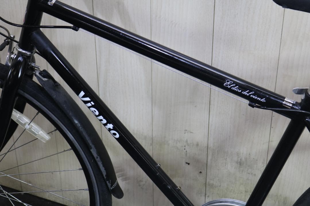 アニマートVIENTO 700C シマノ7速 430mm BLACKクロスバイク