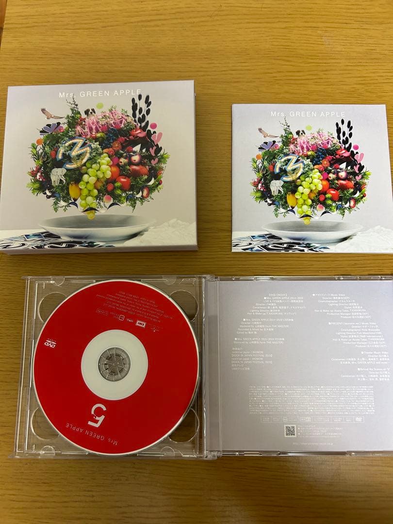 初回限定版　Mrs. GREEN APPLE 「5 」CD＋DVD2枚組