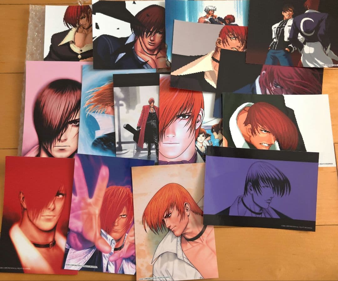 KOF SNK 八神庵 缶バッジ ブロマイド グッズ