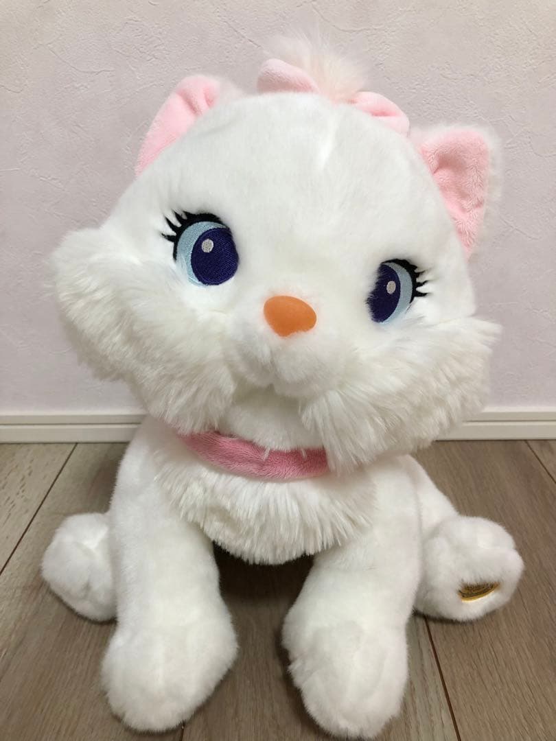 マリーちゃん　ディズニーストア　ぬいぐるみ　寝そべりぬいぐるみ　レア　販売終了