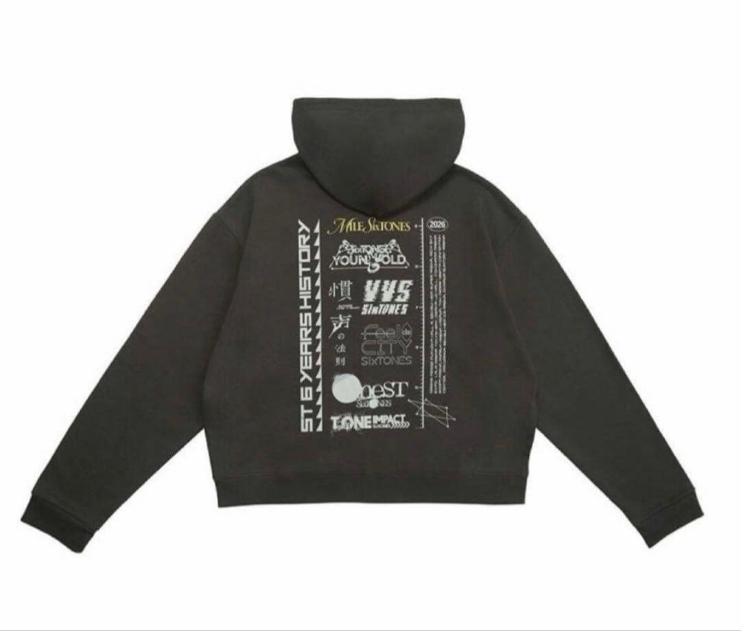 SixTONES MILESixTONES グッズ　パーカー