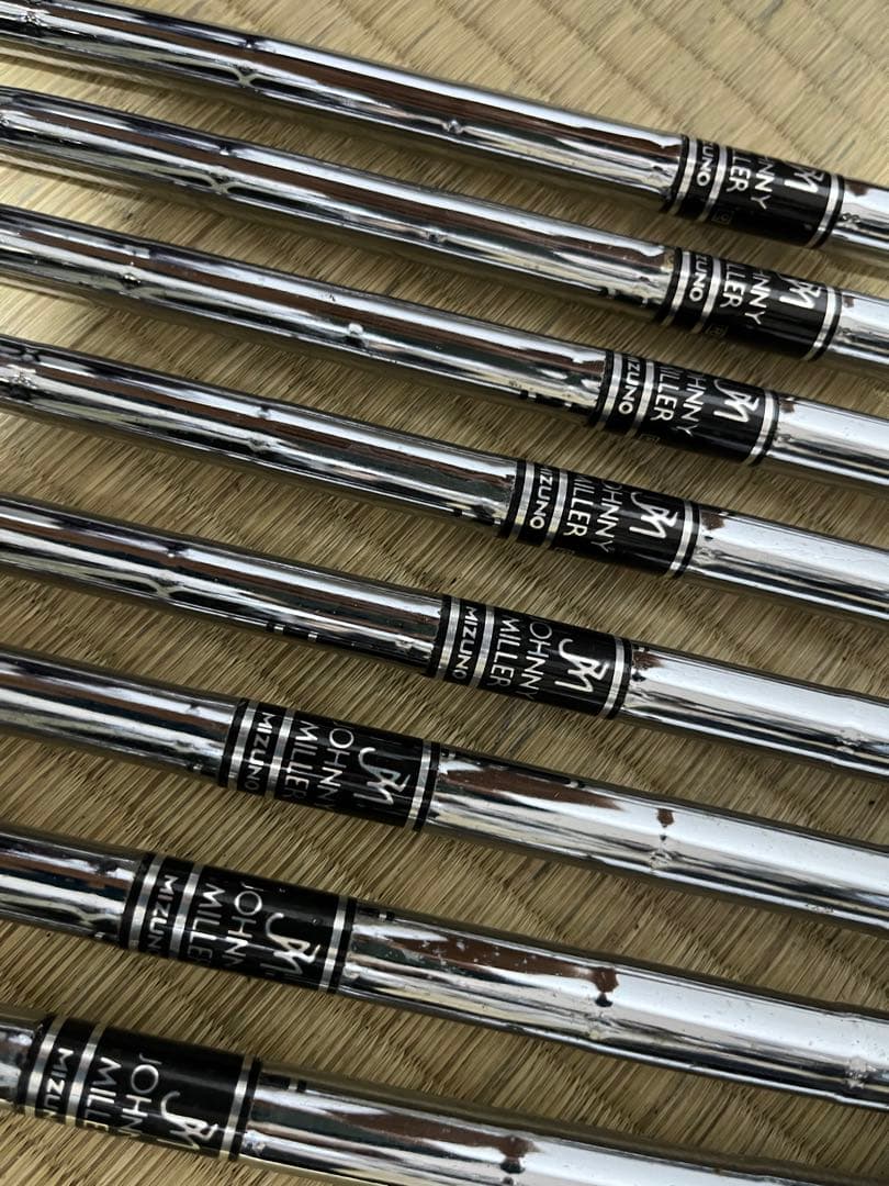激レア！美品！MIZUNO ミズノ　ジョニー・ミラーアイアン8本セット　R