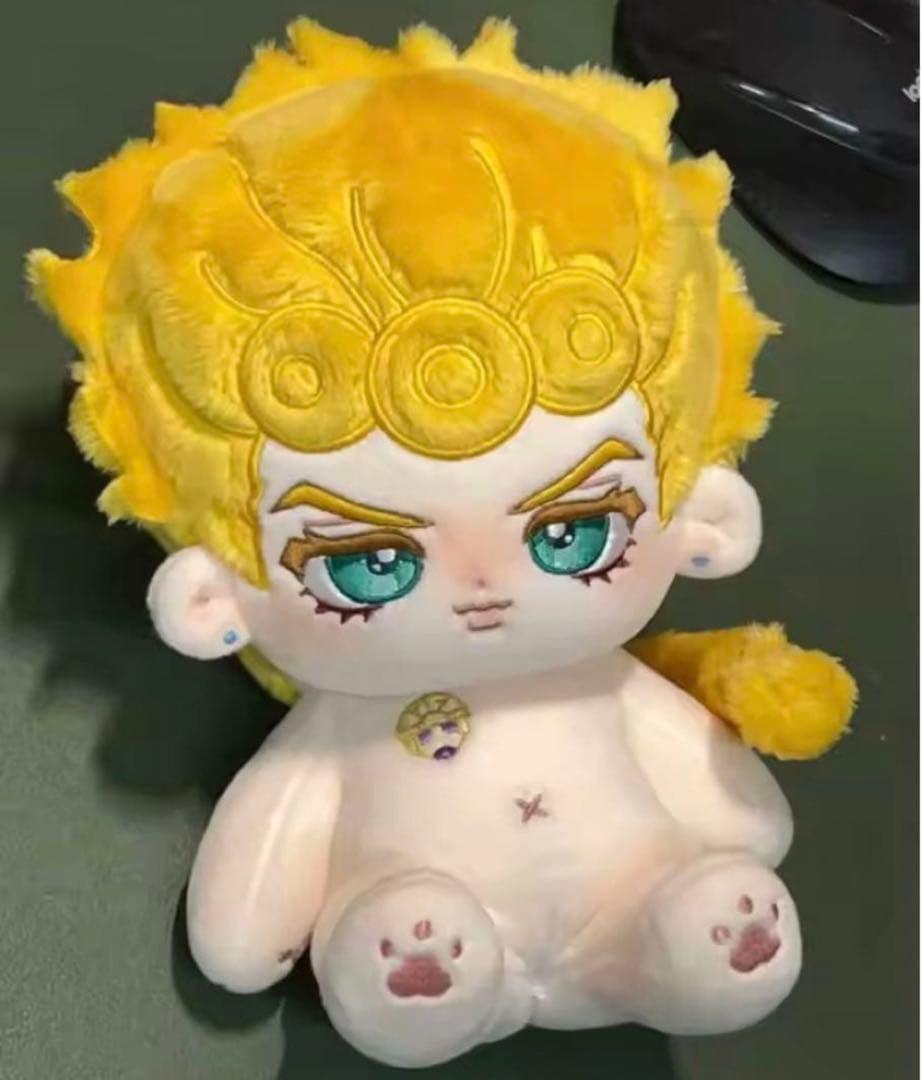 レア　20cm ぬいぐるみ ジョジョの奇妙な冒険 5部 ジョルノ・ジョバァーナ