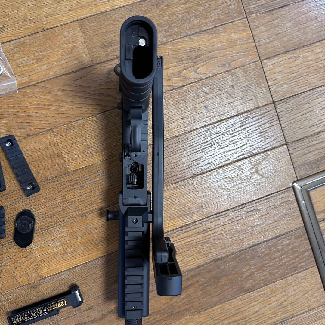 マルイ スコーピオン mod M マガジンバッテリーなし動作未確認 ＋ グリップ