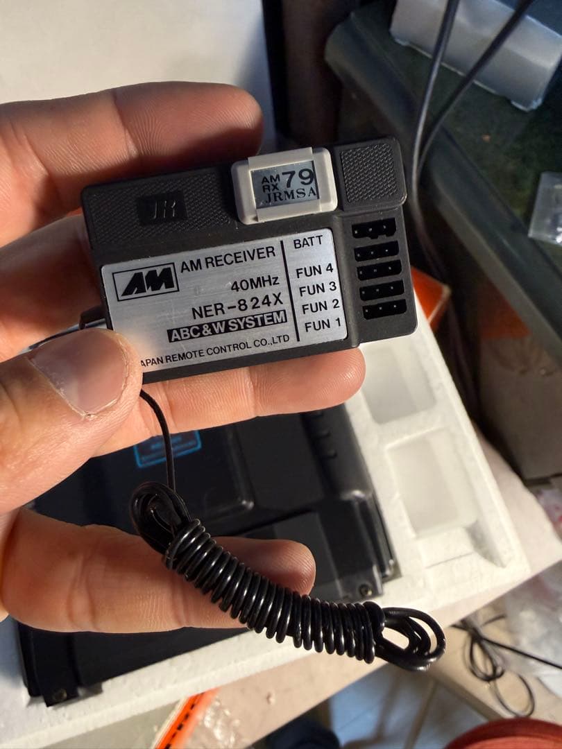 JR PROPO MAX AM NET-W124V 4ch プロポ 40MHz