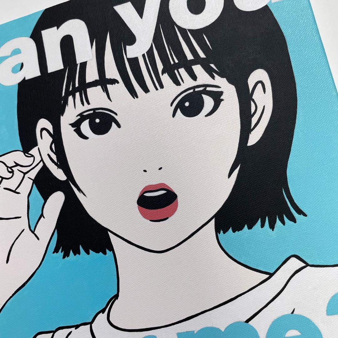 n*r様 【原画】手描き/現代アート/キャンバス/絵画