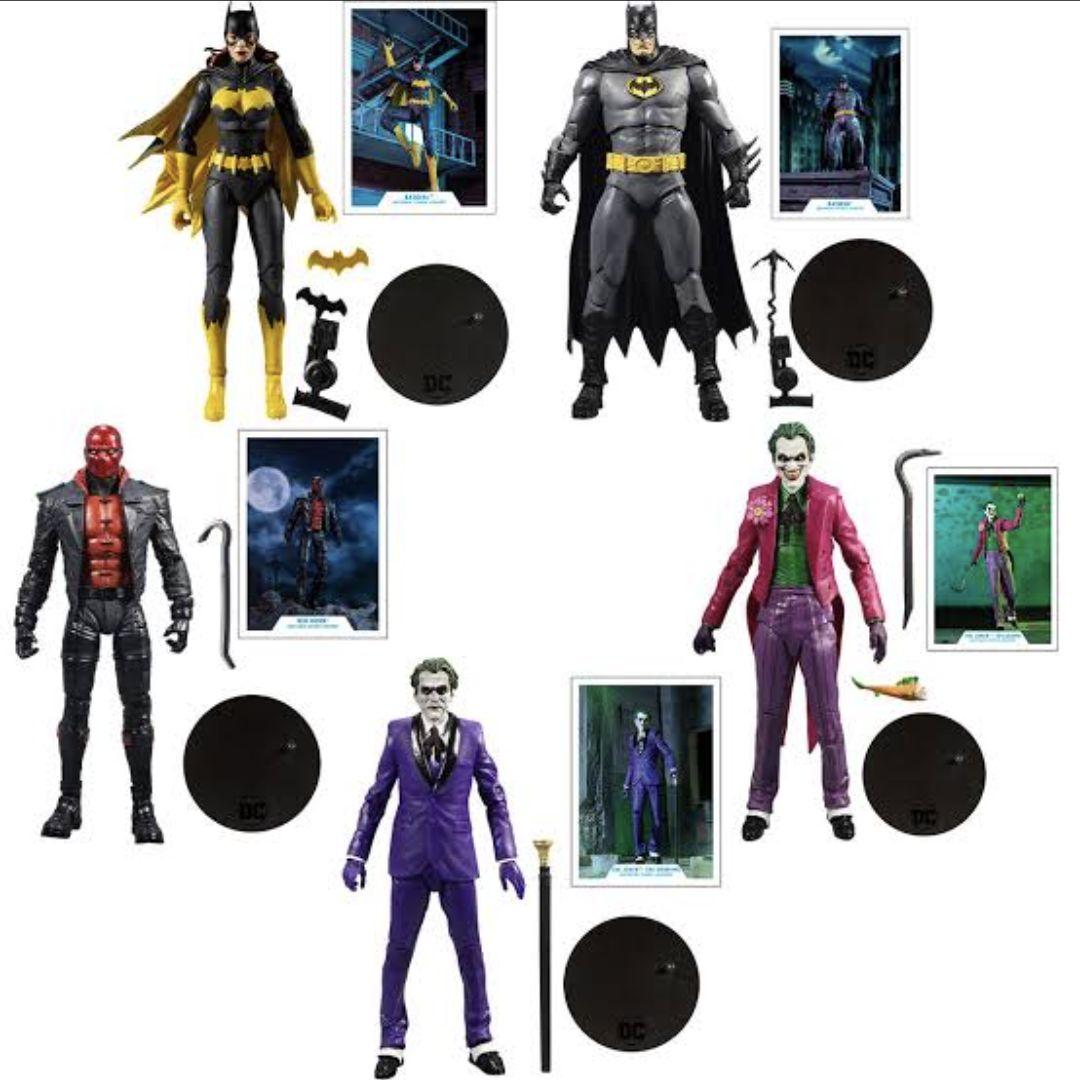 マクファーレントイズ DCマルチバース バットマン：スリー・ジョーカーズ セット