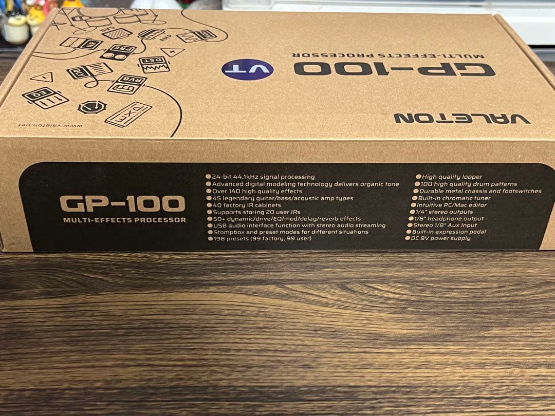 即発送 VALETON GP-100VT 箱説明書付き 1度のみ使用