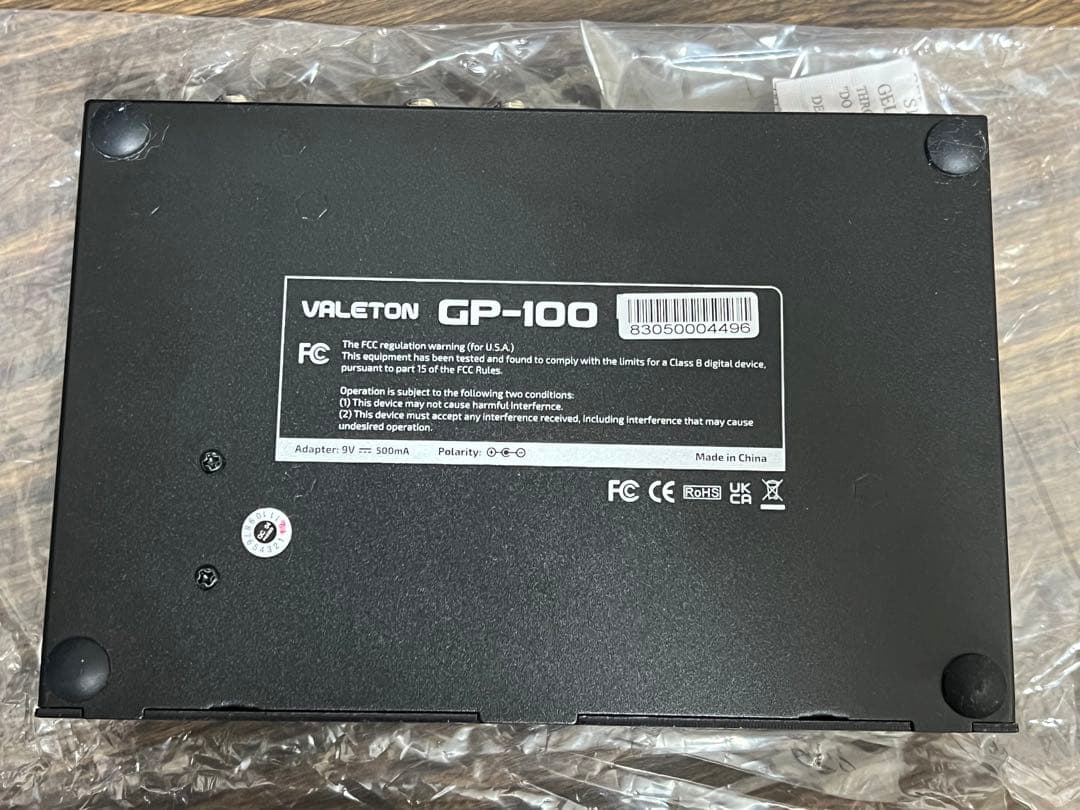 即発送 VALETON GP-100VT 箱説明書付き 1度のみ使用