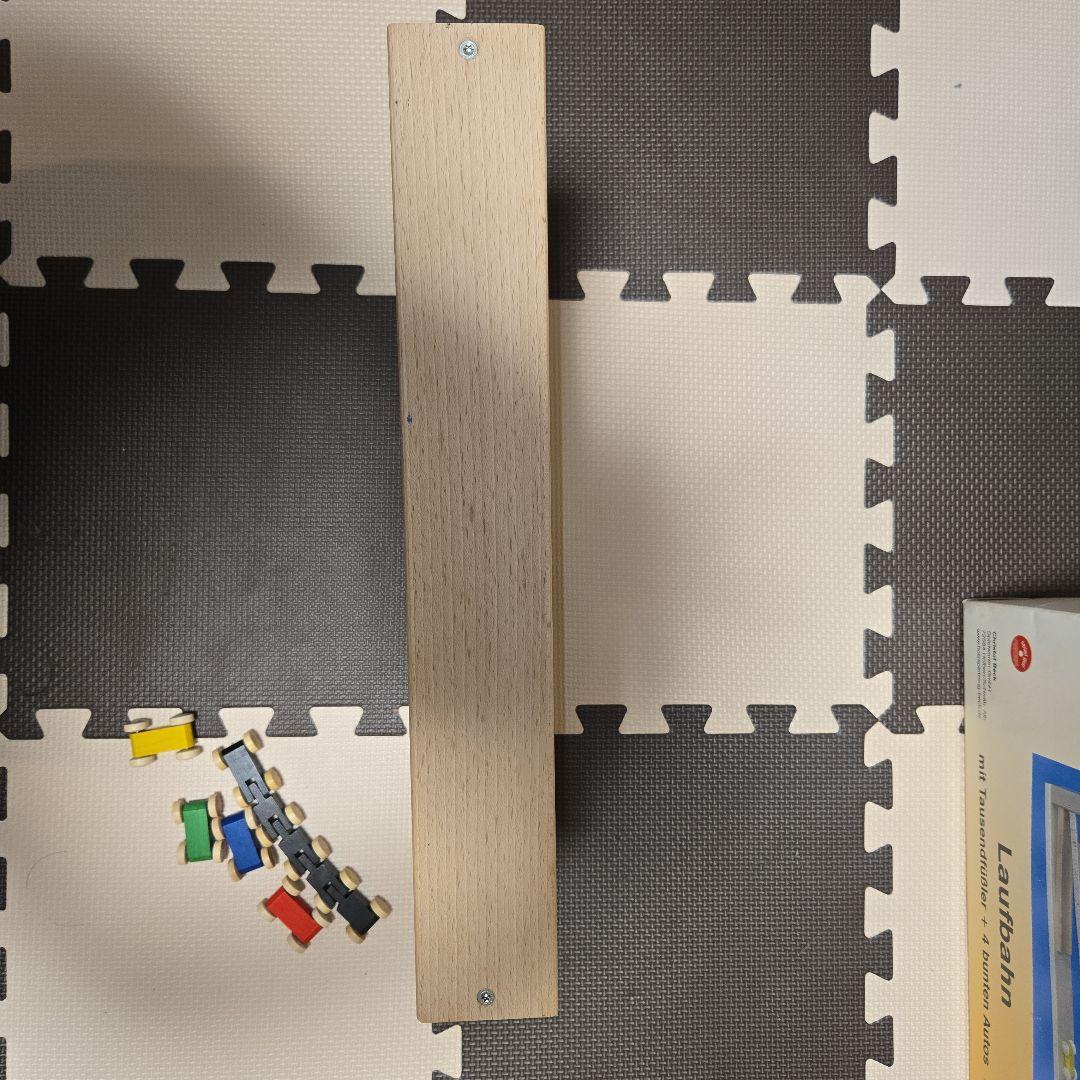 木製玩具　ベック社　トレインカースロープ