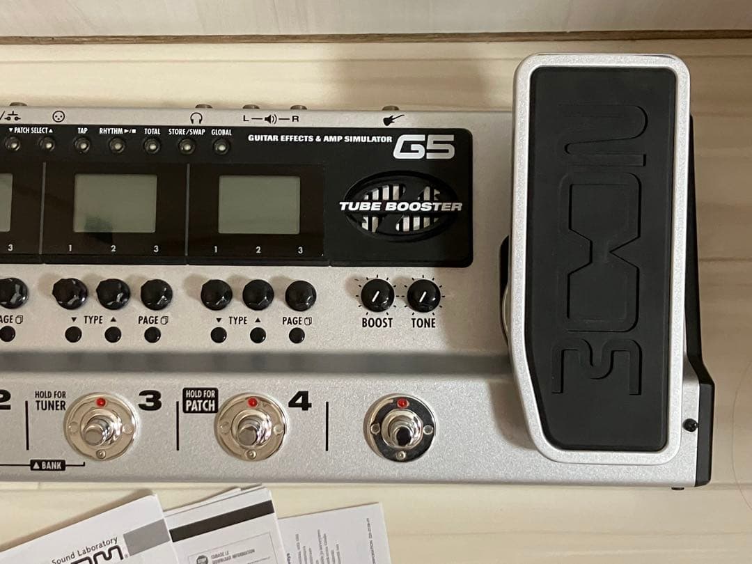 ZOOM G5 ギターエフェクト＆アンプシミュレーター