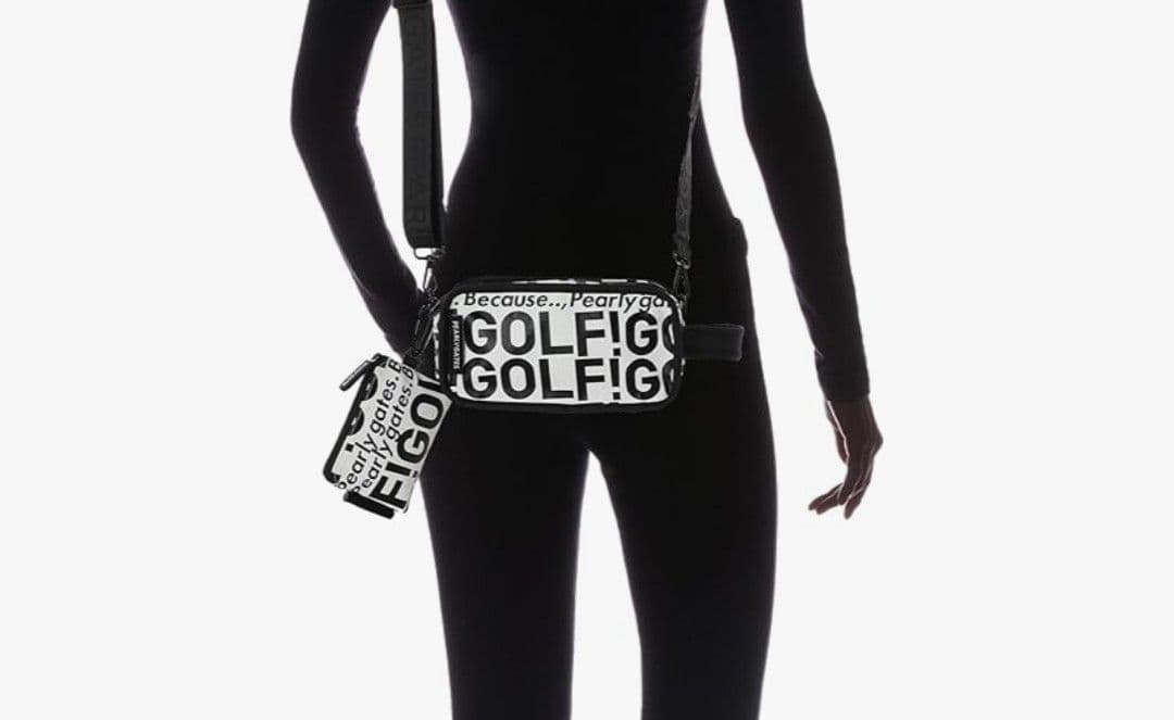 ②新品 未使用 PEARLY GATES ポーチ 2個セット ゴルフロゴシリーズ