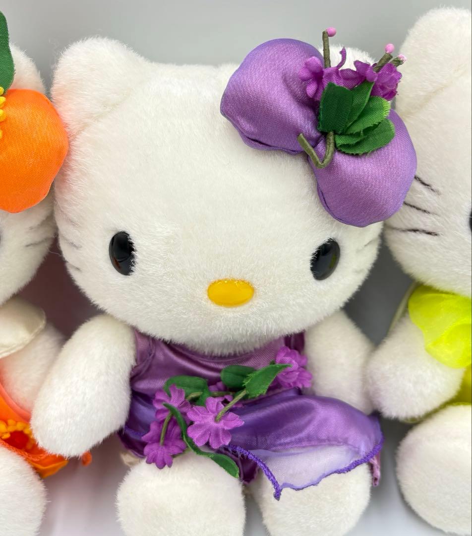 サンリオ　レトロ　ハローキティ　花占い　ぬいぐるみ　5種セット