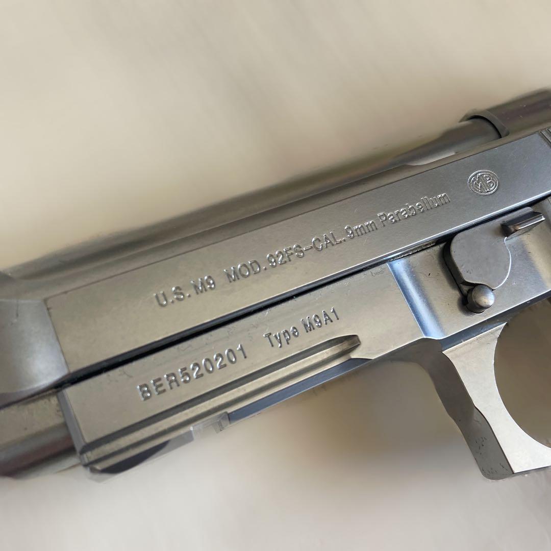 3*s様 【レア物】東京マルイ ベレッタM9A1 ステンレス ガスブローバック