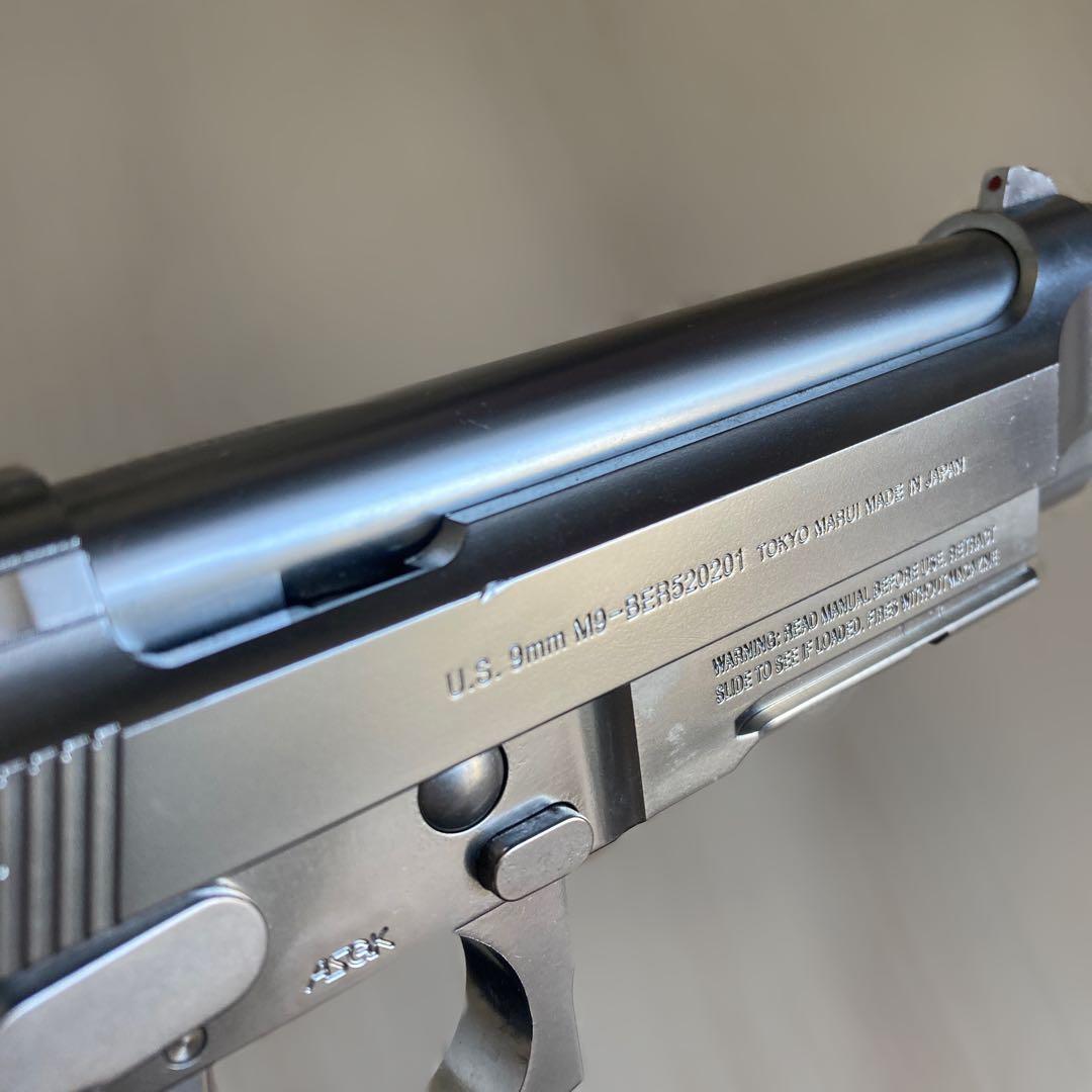 3*s様 【レア物】東京マルイ ベレッタM9A1 ステンレス ガスブローバック