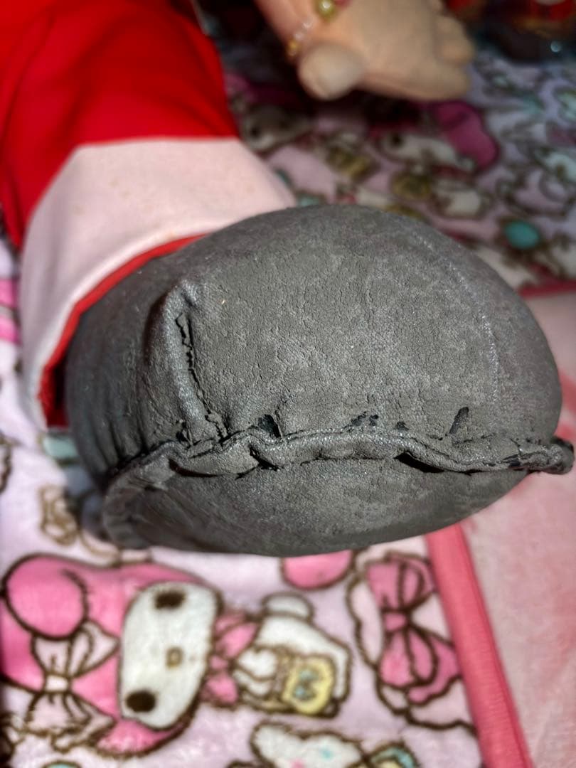 不二家ぺこちゃん　シリアルナンバー入り大型ぬいぐるみ
