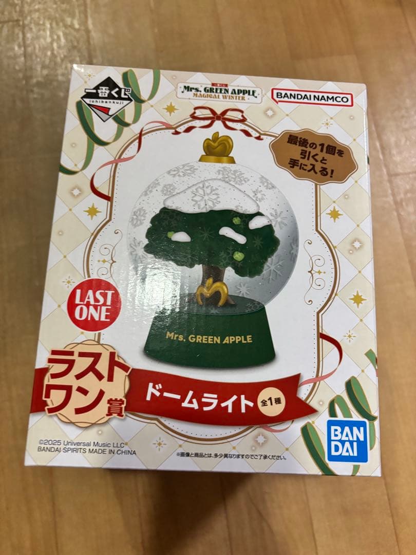 Mrs. GREEN APPLE 1番くじ　ラストワン賞