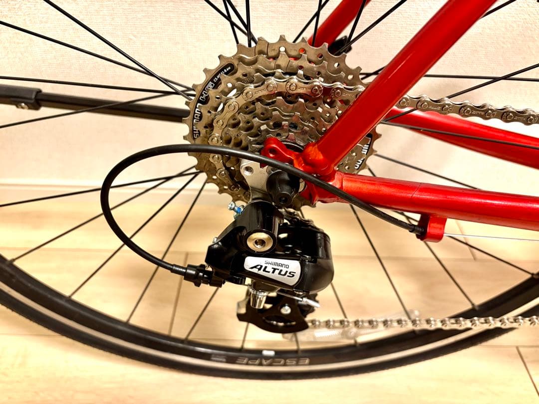 ☆美品2020 Giant ジャイアント エスケープR3 赤メタ