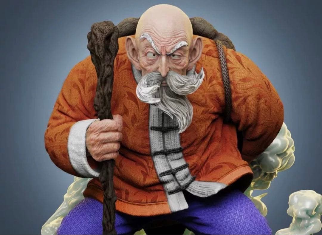 ドラゴンボール 亀仙人 1／6スケール フィギュア ガレージキット