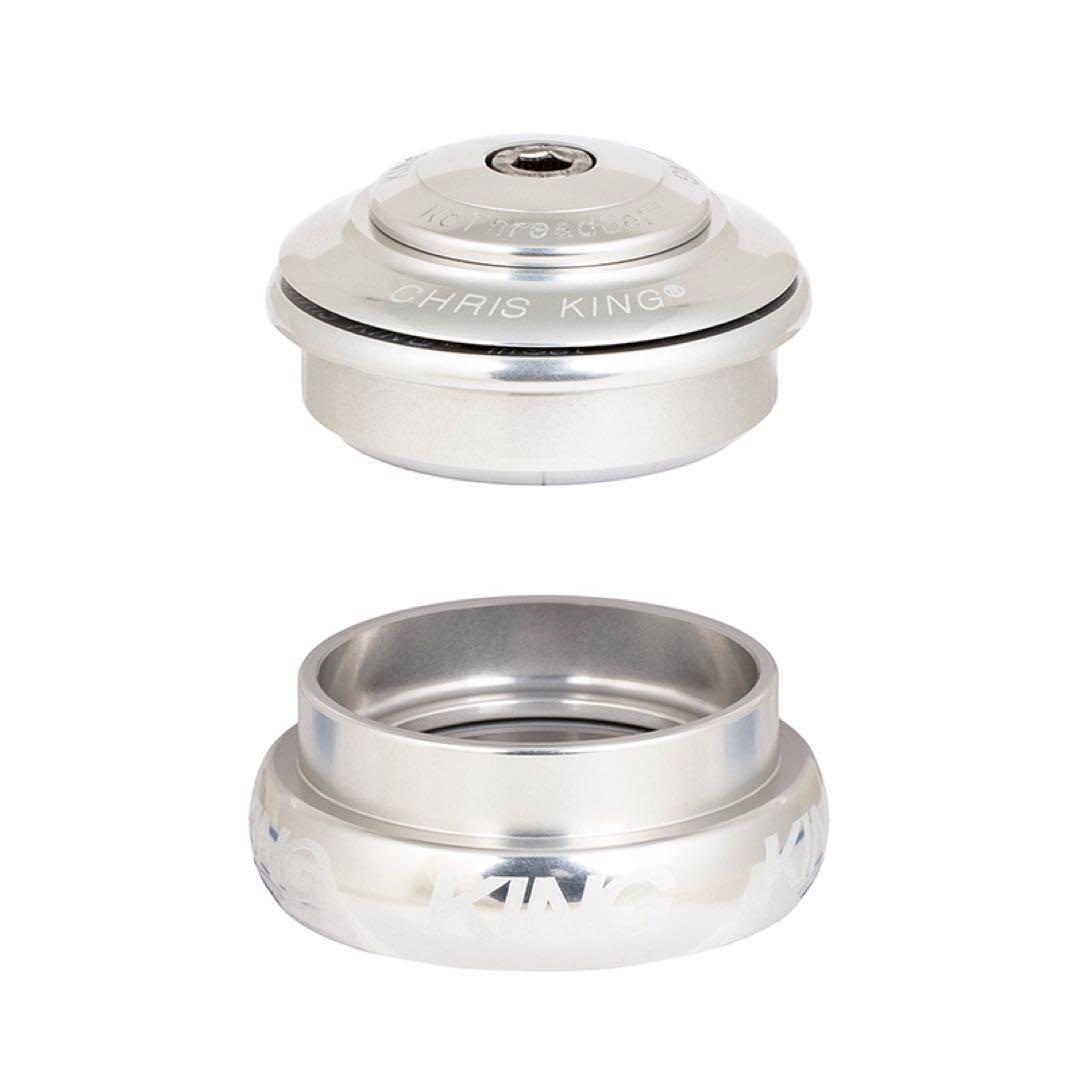 クリスキング　inset8 chris king ヘッドセット　silver
