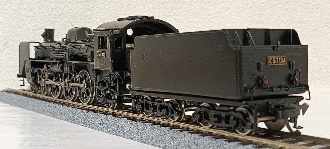 HOゲージ 宮沢模型 Ｃ57蒸気機関車 、メンテナンス済
