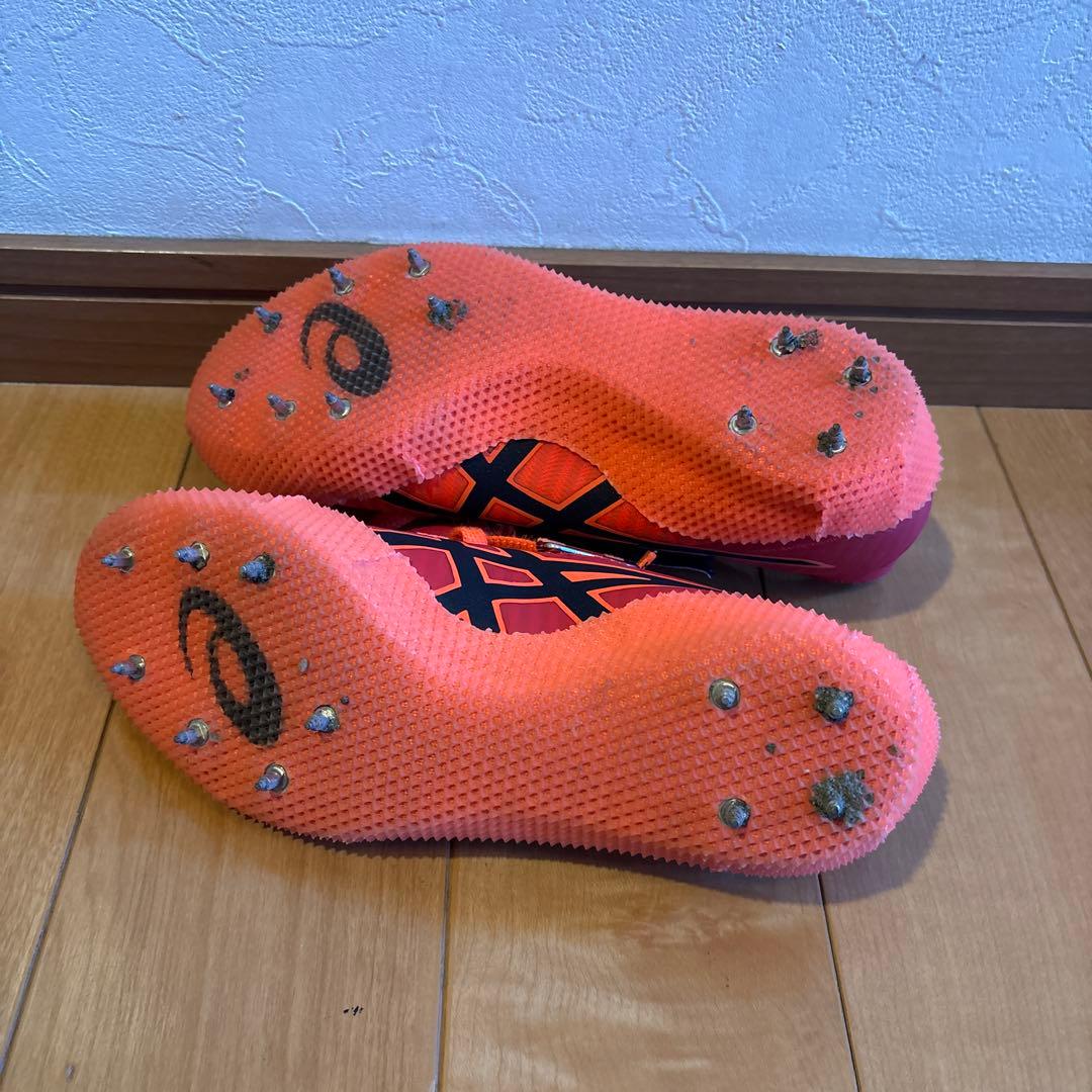 【美品】走り高跳びasics HighJumpPro2 24センチ（右足踏切用）
