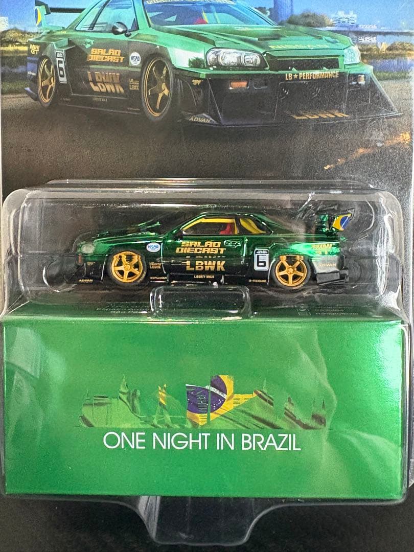 自動車 MINI GT ONE NIGHT IN BRAZIL 1/64