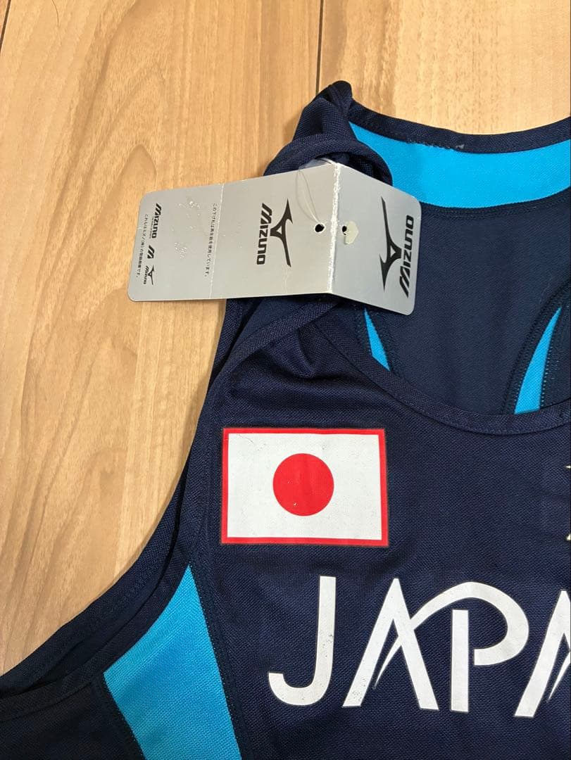【新品未使用】Mizuno 陸上ユニフォーム日本代表 Mサイズ51KM-9888