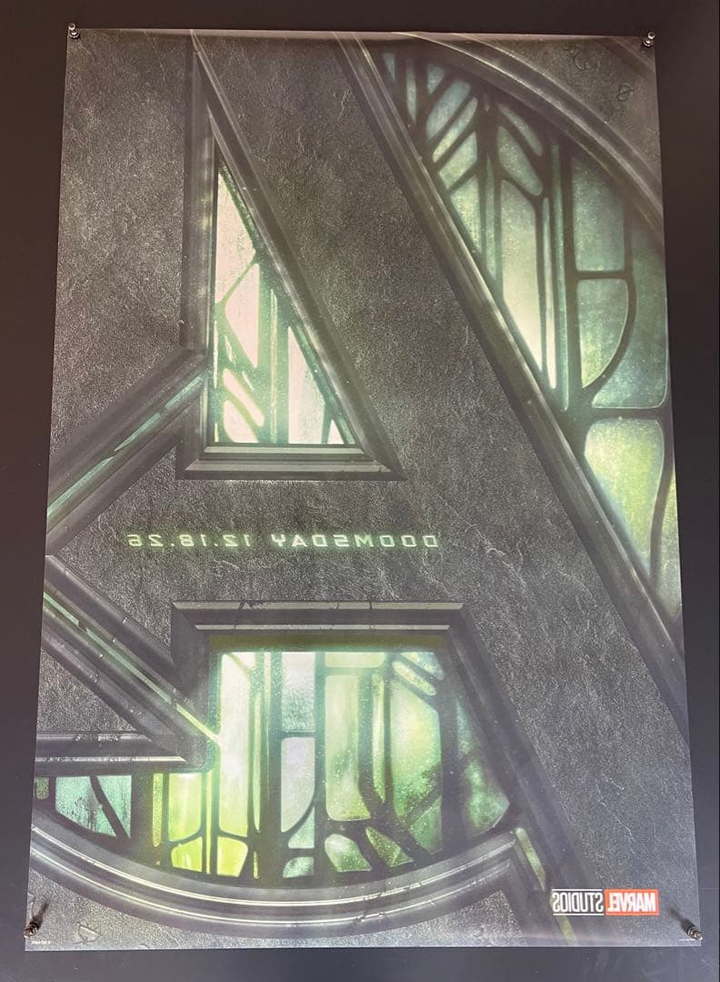 *枚数限定*映画館用両面印刷ポスターUS版:アベンジャーズ/ドゥームズデイ
