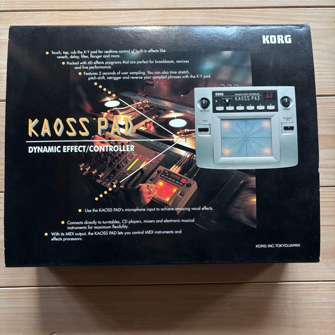 KORG KAOSS PAD カオスパッド　KP-1 取説・箱付　アダプターなし