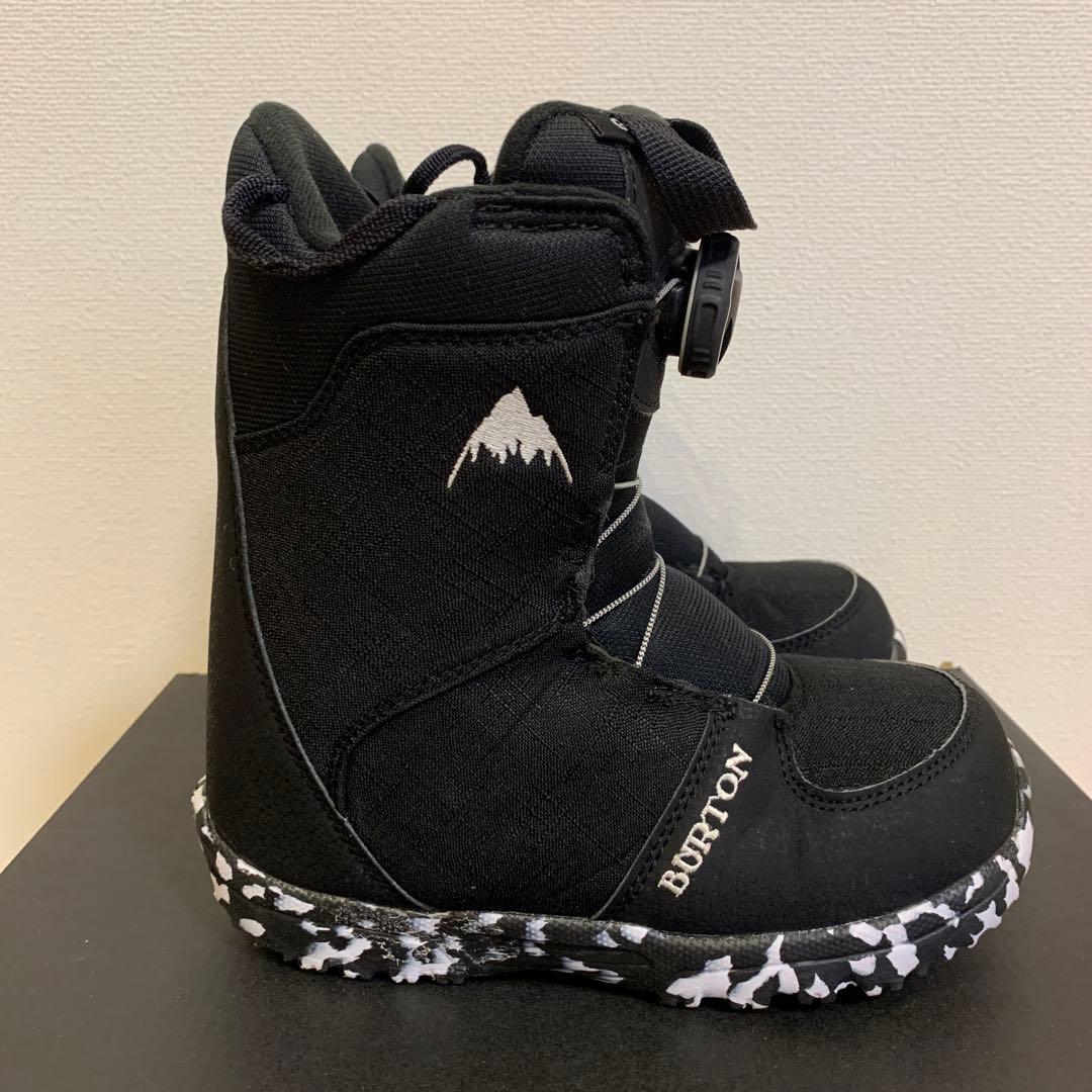 BURTON スノーボードブーツ 子ども用 ブラック