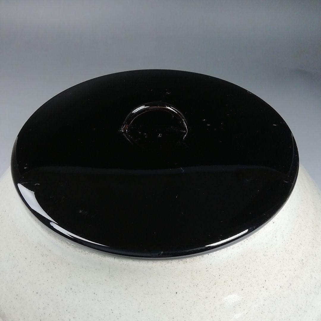 Ｗ１１７　水指　『粉引水指』『奥村考山 造』　共箱　茶道具