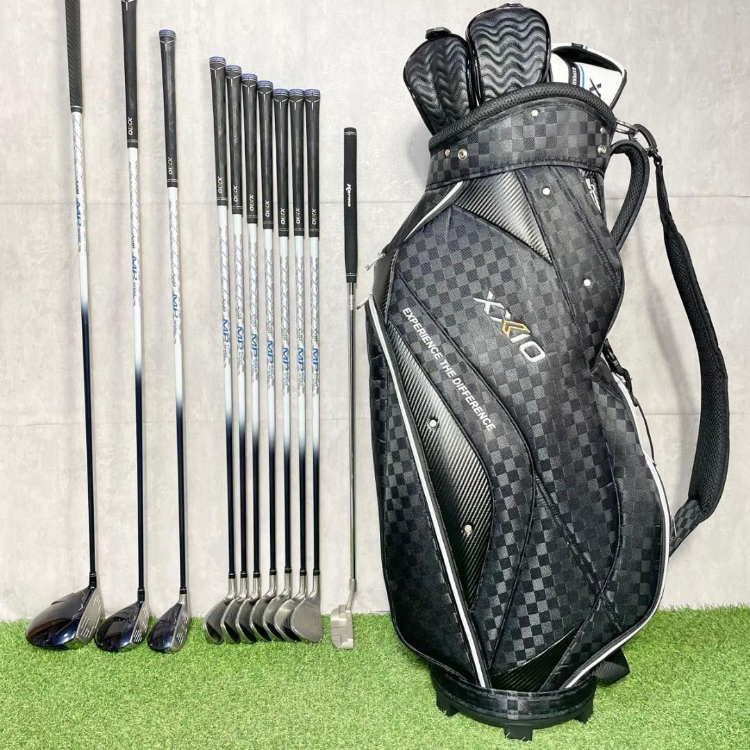 【バッグ美品】ゼクシオ12 MP1200 ゴルフクラブセット SR 11本 右用